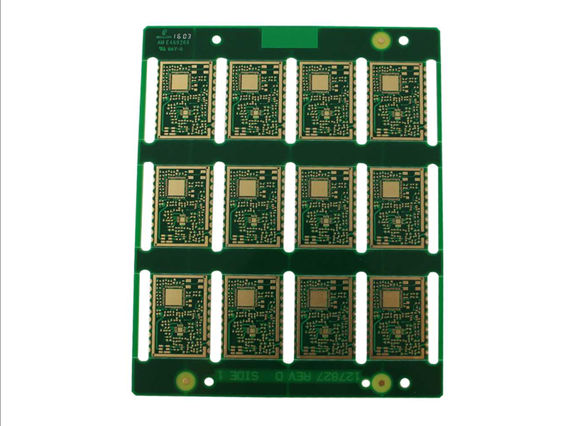 树脂塞孔+半孔工艺-多层电路板